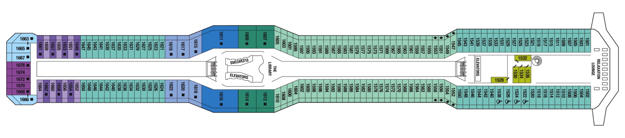 Deck 11 plan